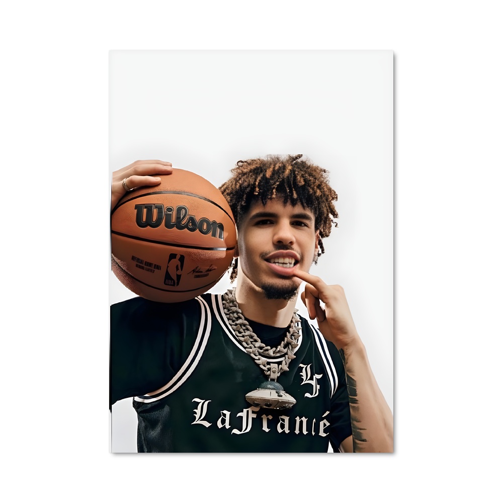 Poster Lamelo ball décorative – affiche Basketball